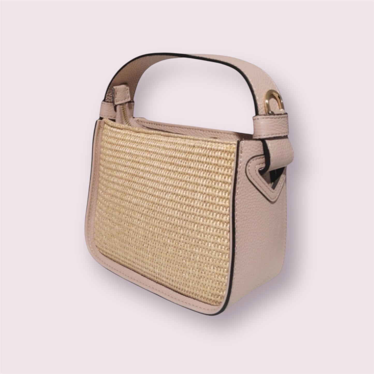 Savana- Sac en cuir & raphia – Disponible en plusieurs coloris