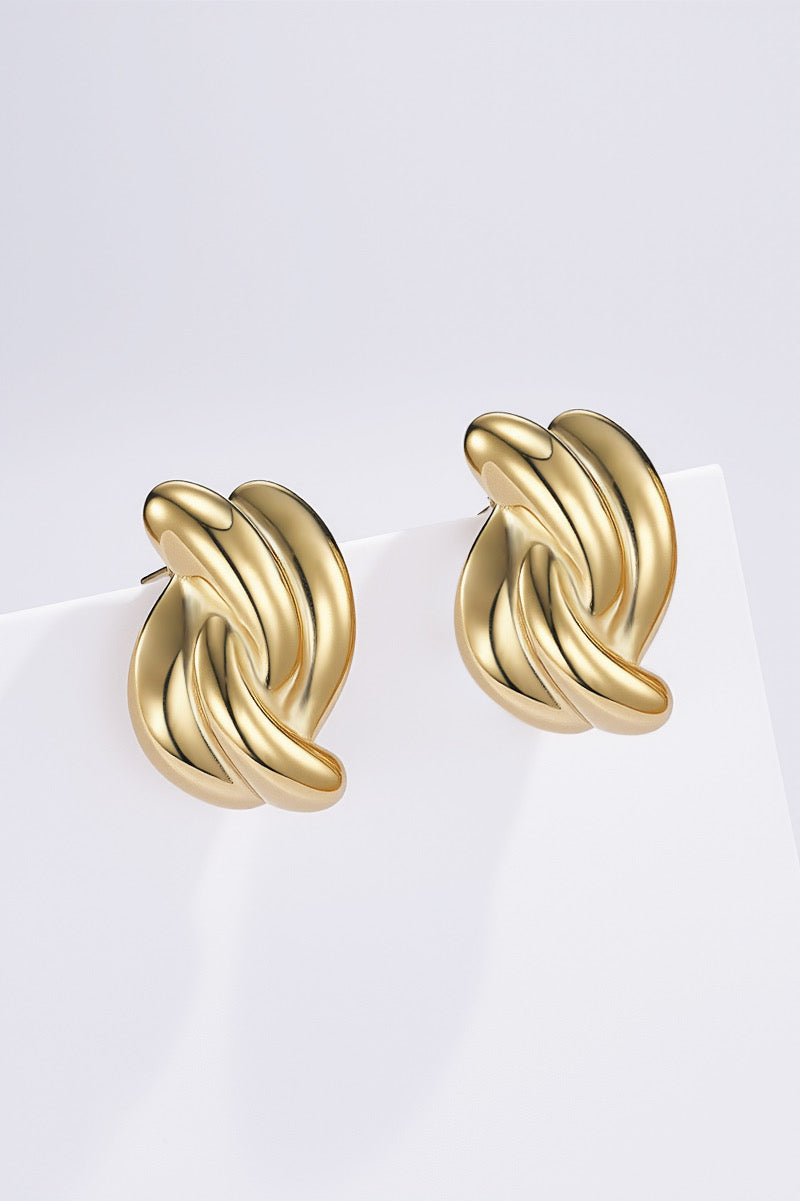 Ela- Boucles d’oreilles en acier inoxydable