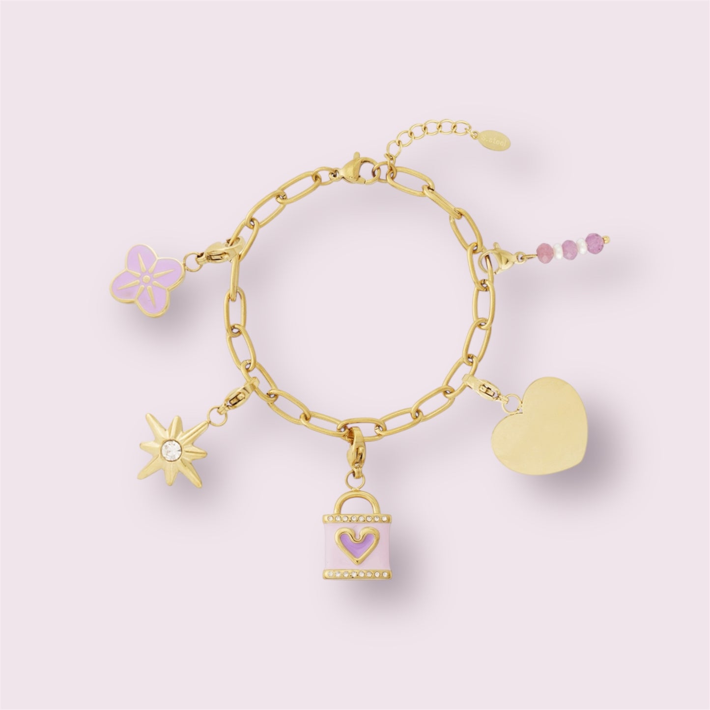Valy- Bracelet à breloques modulable