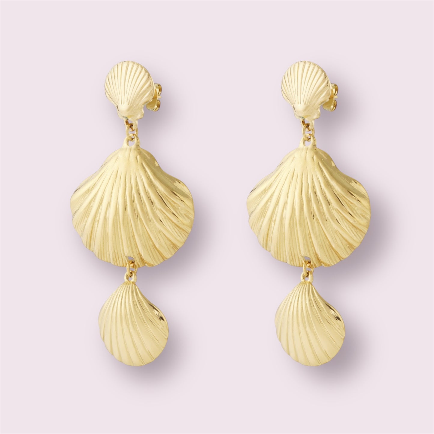 Giny- Boucles d’oreilles coquillages