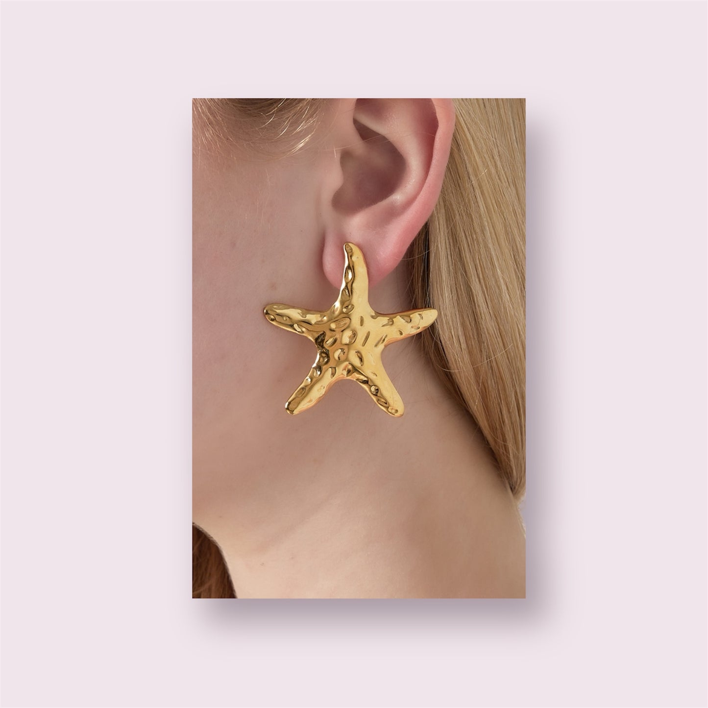 Kiara- Boucles d’oreilles étoile de mer
