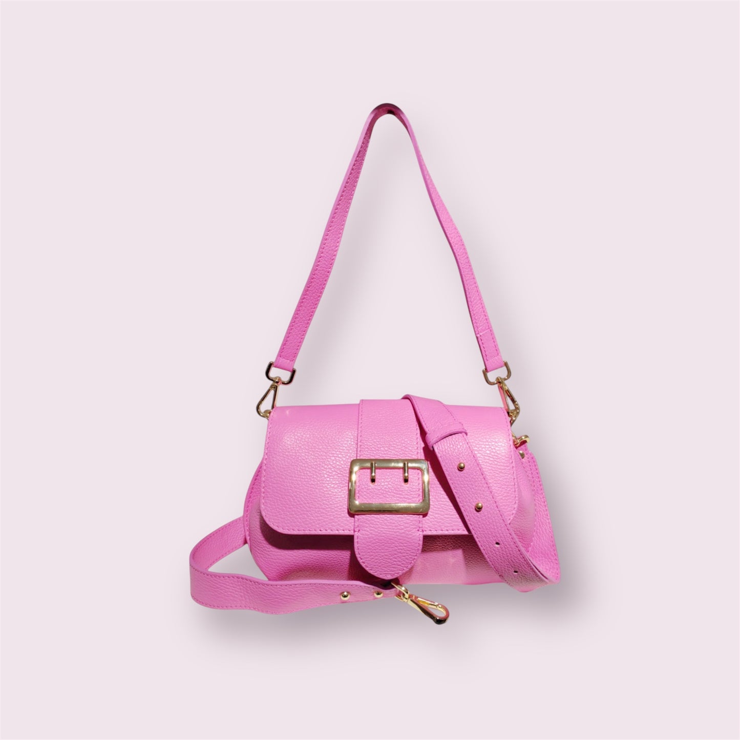 Mavy - Sac à main en cuir véritable - Fabriqué en Italie