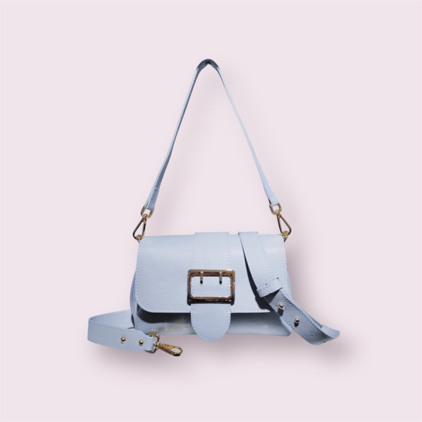 Mavy - Sac à main en cuir véritable - Fabriqué en Italie