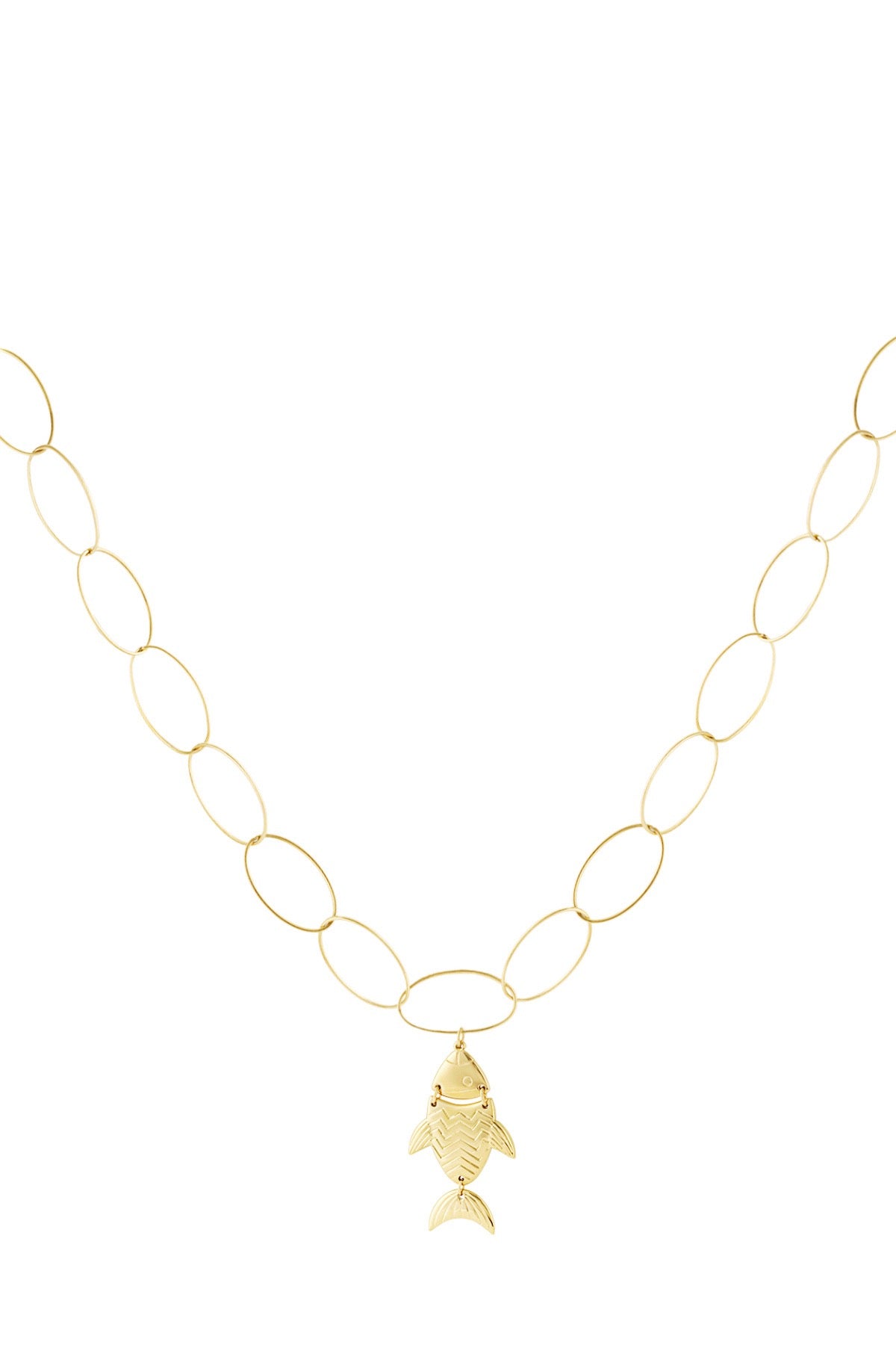 Diana- Collier pendentif poisson