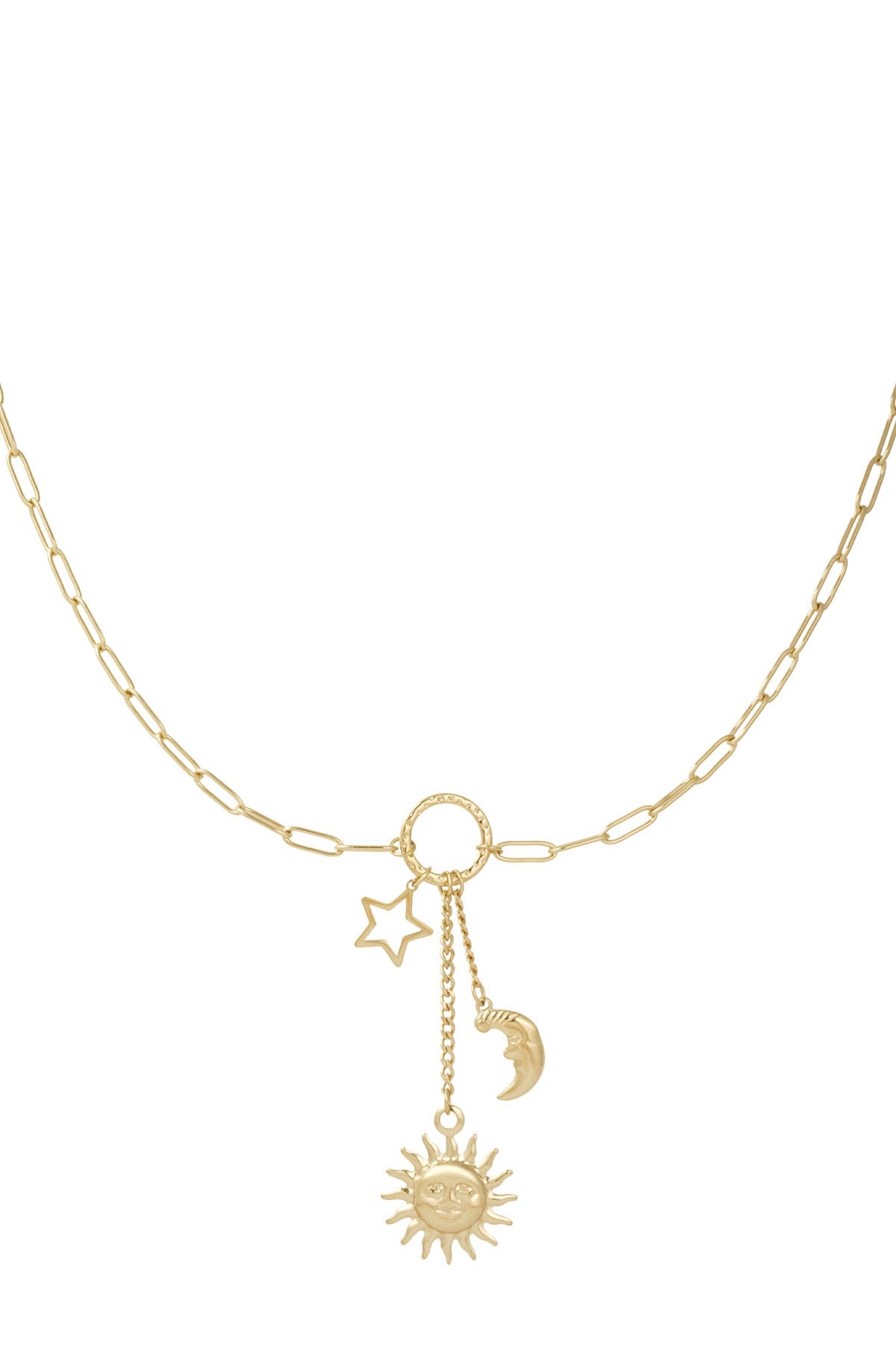 Eva - Collier avec pendentifs - acier inoxydable - Mademoiselle Jones