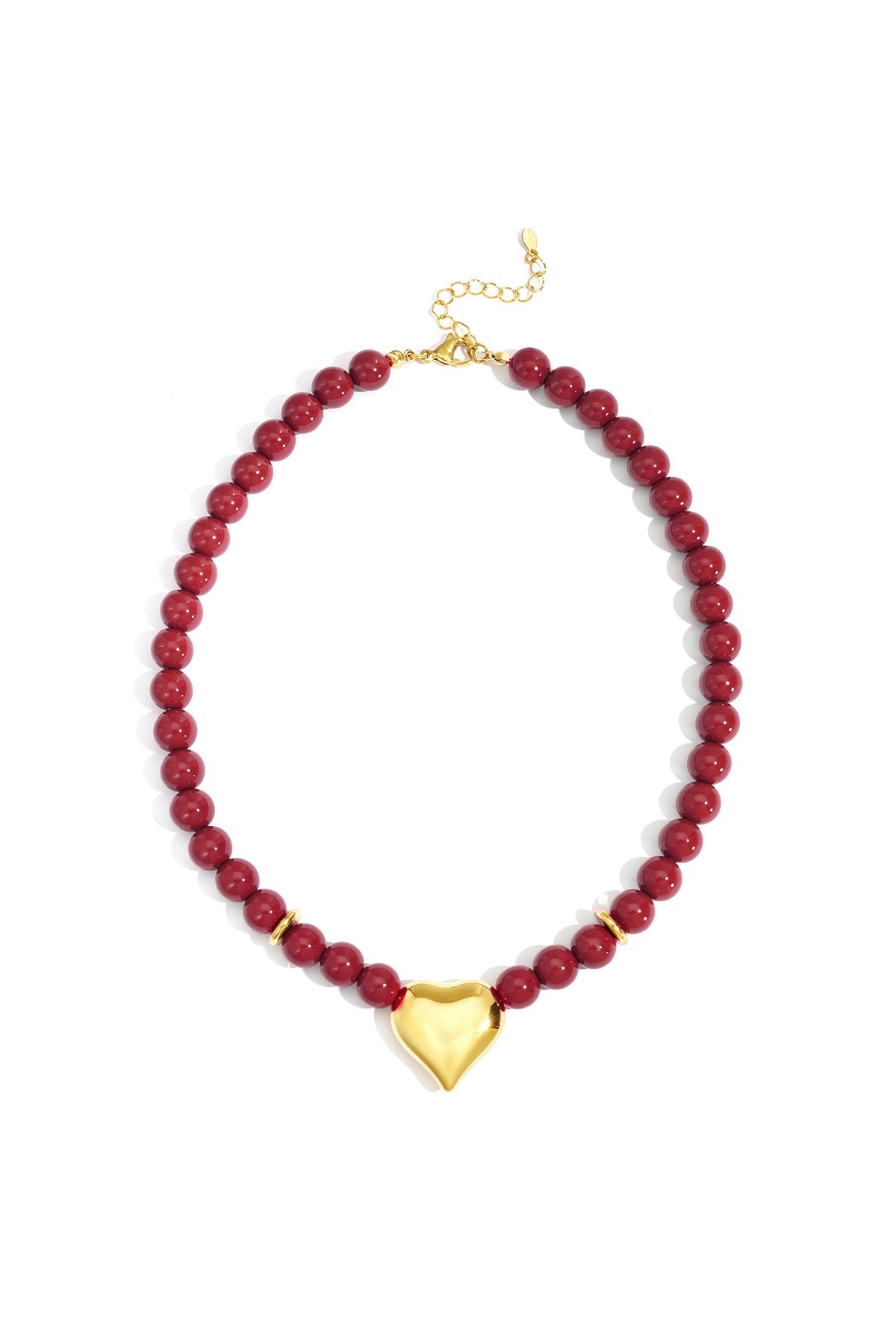 Rita- Collier perles et acier inoxydable
