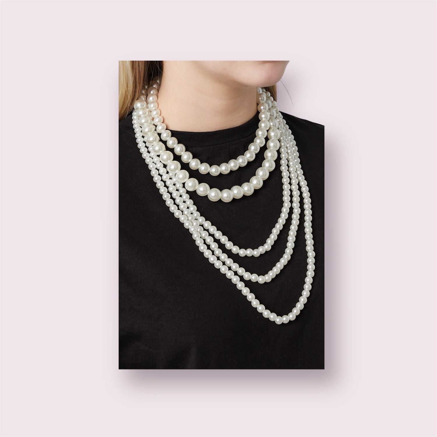 Collection Baronne- Colliers en perles