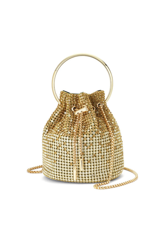 Ilia- Sac seau couleur champagne