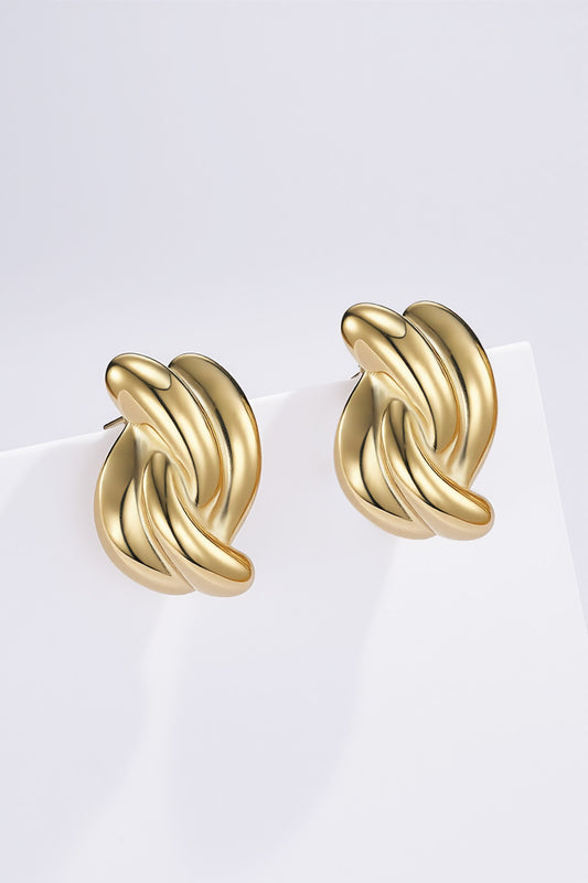 Ela- Boucles d’oreilles en acier inoxydable