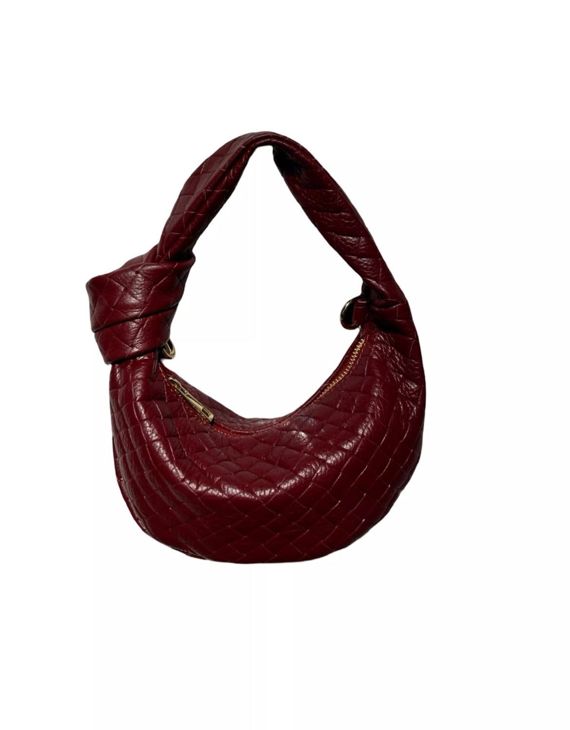 Liana- Sac en cuir grainé effet matelassé