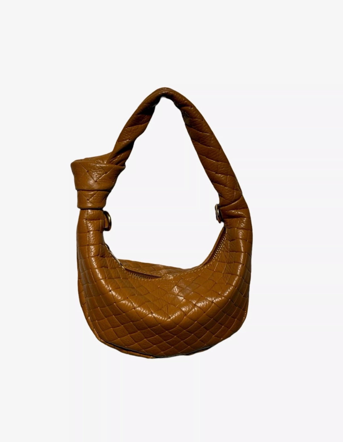 Liana- Sac en cuir grainé effet matelassé