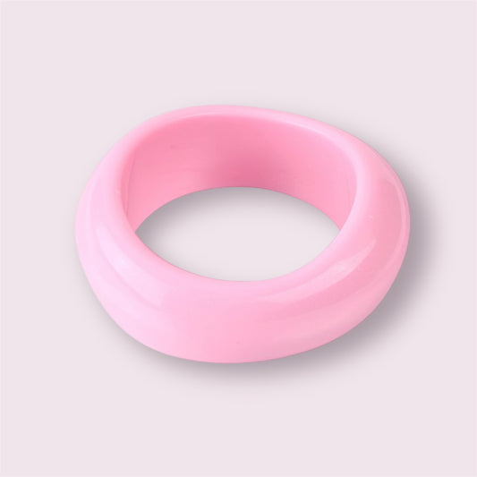 Pink- Bracelet en acrylique