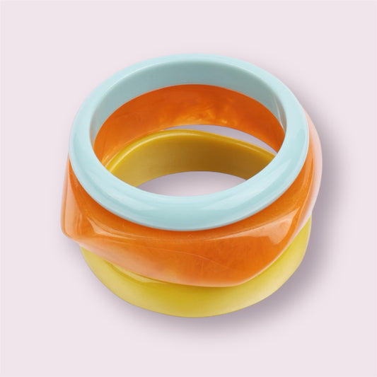 Alia- Lot de 3 bracelets Pop