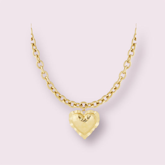 Ciana - Collier cœur XL