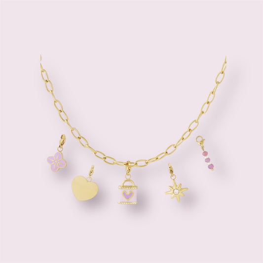 Valy- Collier à breloques modulables