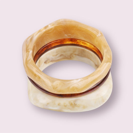 Aura- Lot de 3 bracelets Pop