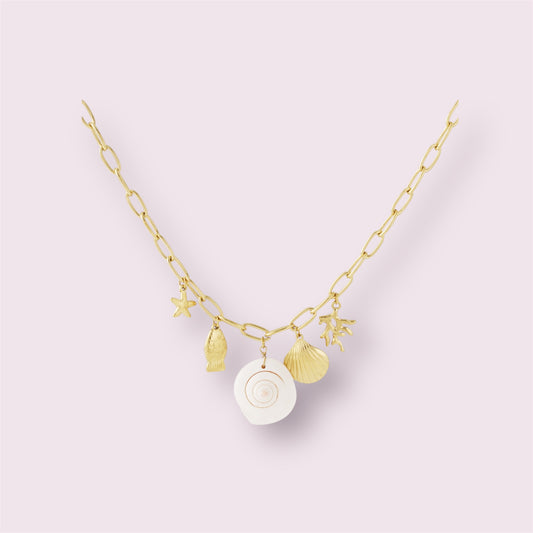Oline- Collier à breloques