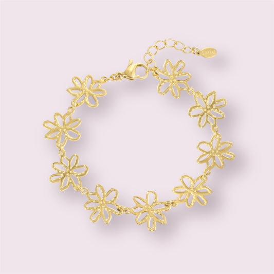 Samy- Bracelet fleurs