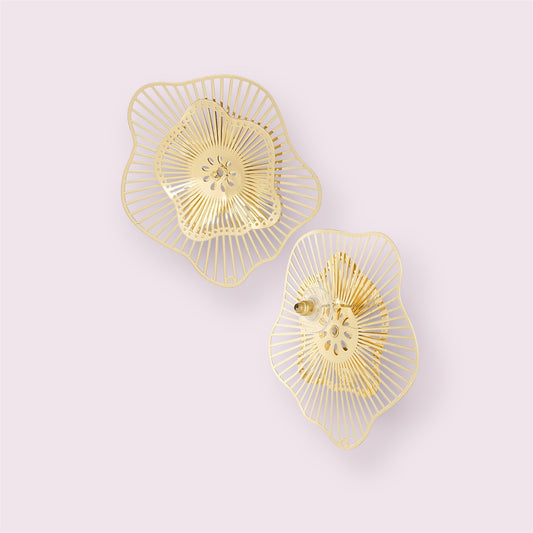 Terry- Boucles d’oreilles fleur large