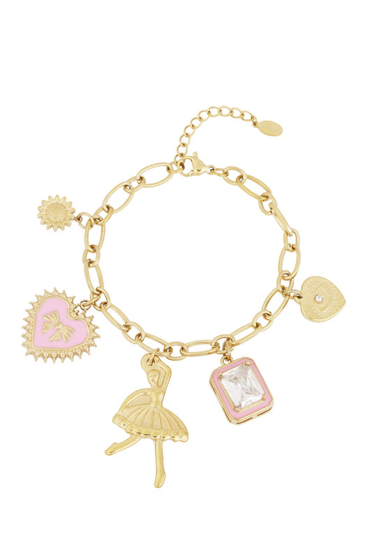 Mary - Bracelet danseuse - acier inoxydable - Mademoiselle Jones