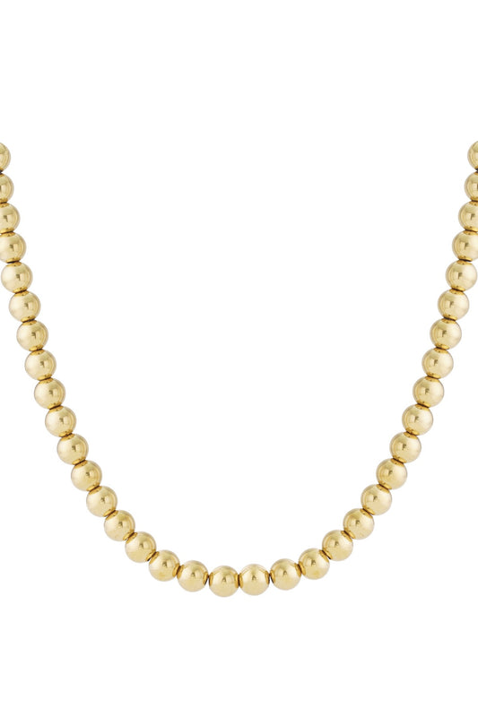 Rita - Collier de perles en acier inoxydable - Mademoiselle Jones