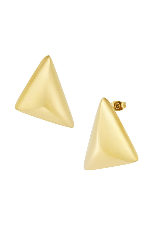 Lana Triangle - Boucles d’oreilles - acier inoxydable - Mademoiselle Jones