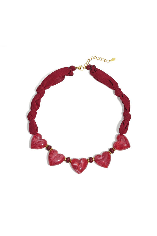 Bali - Collier foulard - acier inoxydable - Mademoiselle Jones
