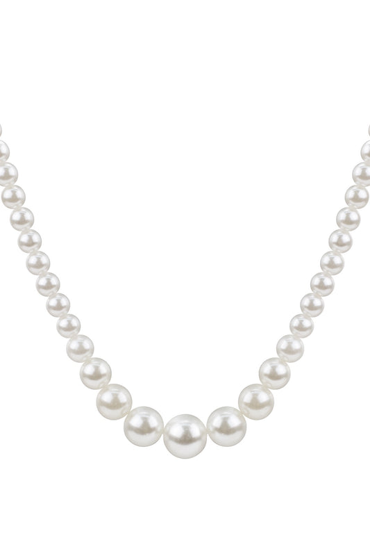Baronne - Collier de perles - acier inoxydable - Mademoiselle Jones
