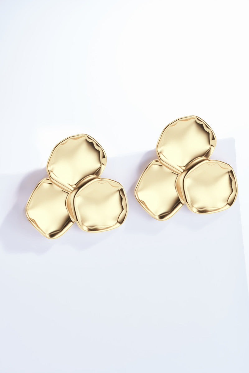 Yane - Boucles d’oreilles en acier inoxydable