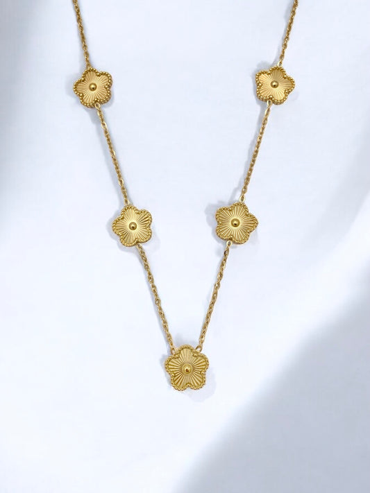 Bée- Collier en acier inoxydable