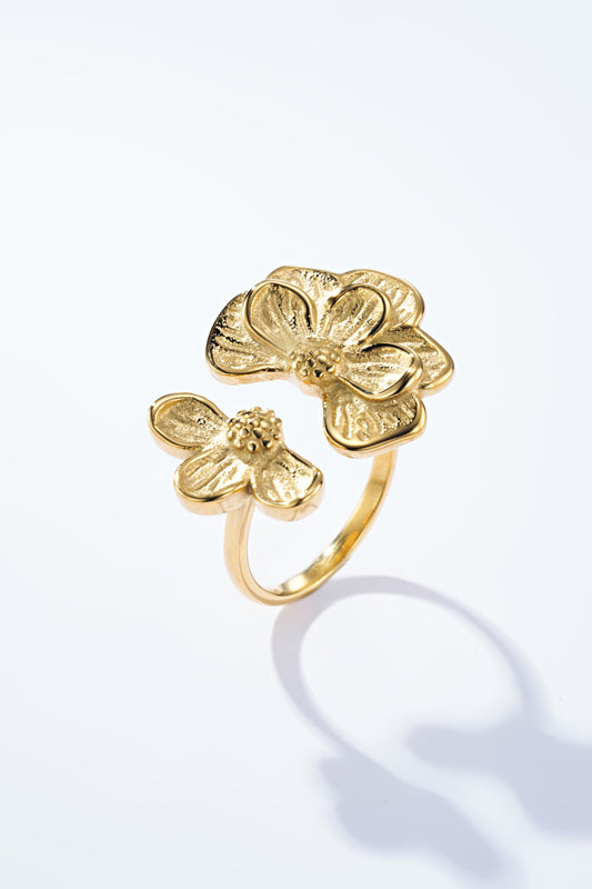 Rita- Bague ajustable en acier inoxydable