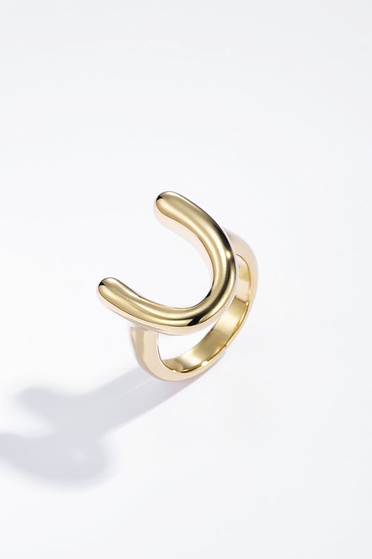 Aly- Bague en acier inoxydable- Taille 8/9