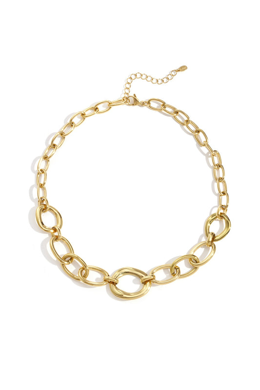 Yena- Collier ajouré en acier inoxydable