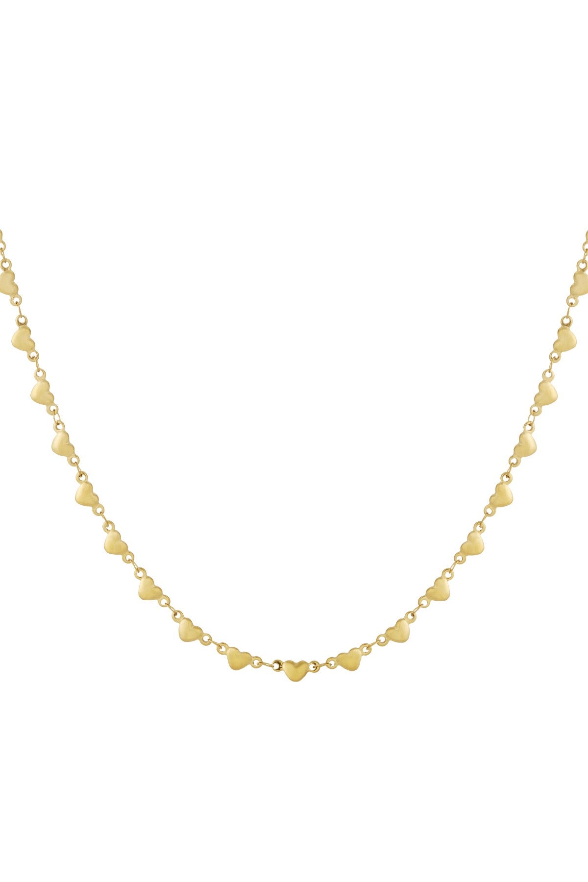 Ali- Sautoir cœur en acier inoxydable