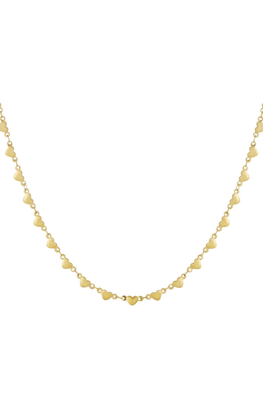 Ali- Sautoir cœur en acier inoxydable