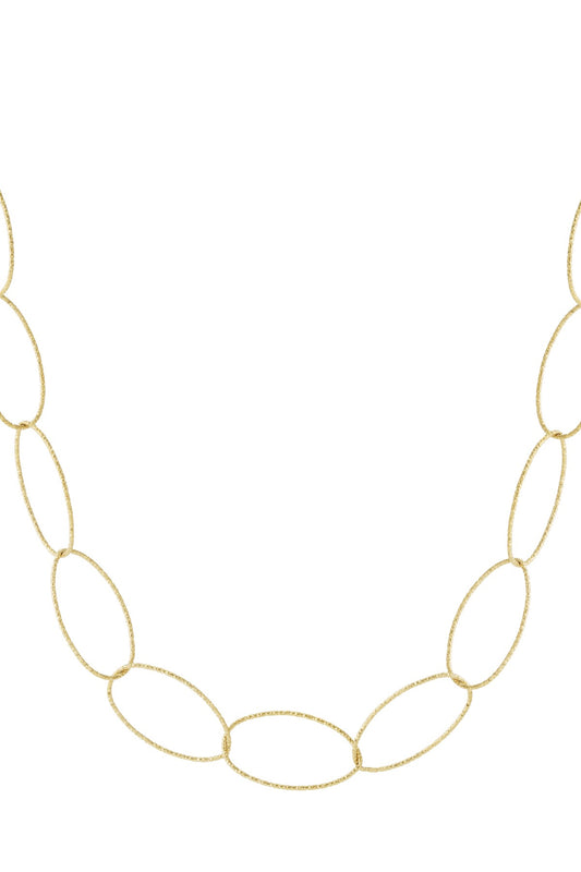 Caly- Collier en acier inoxydable avec son pendentif amovible