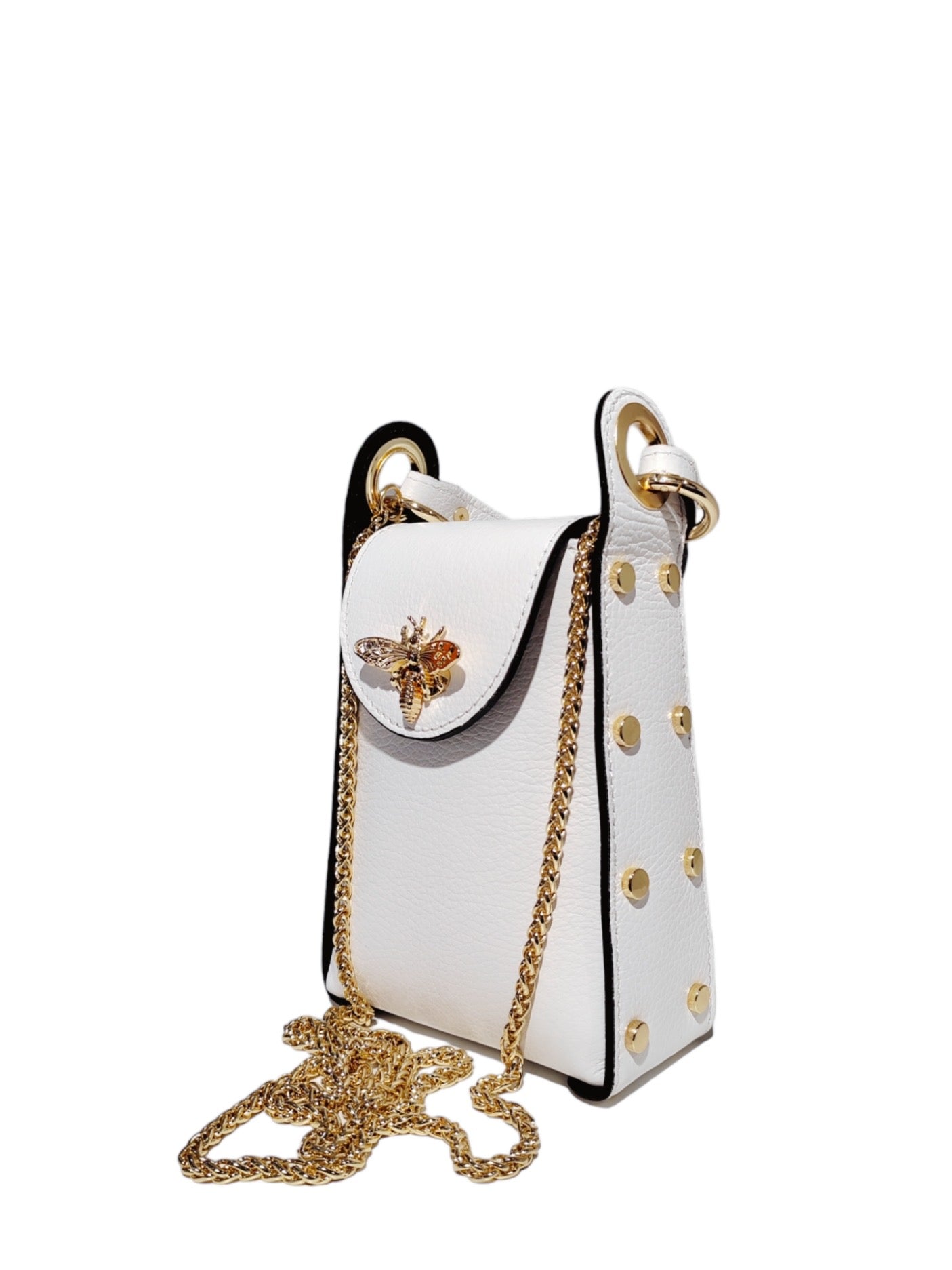 Bee- sac en cuir de vachette