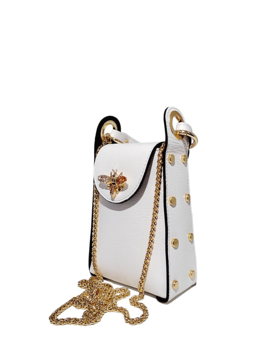 Bee- sac en cuir de vachette