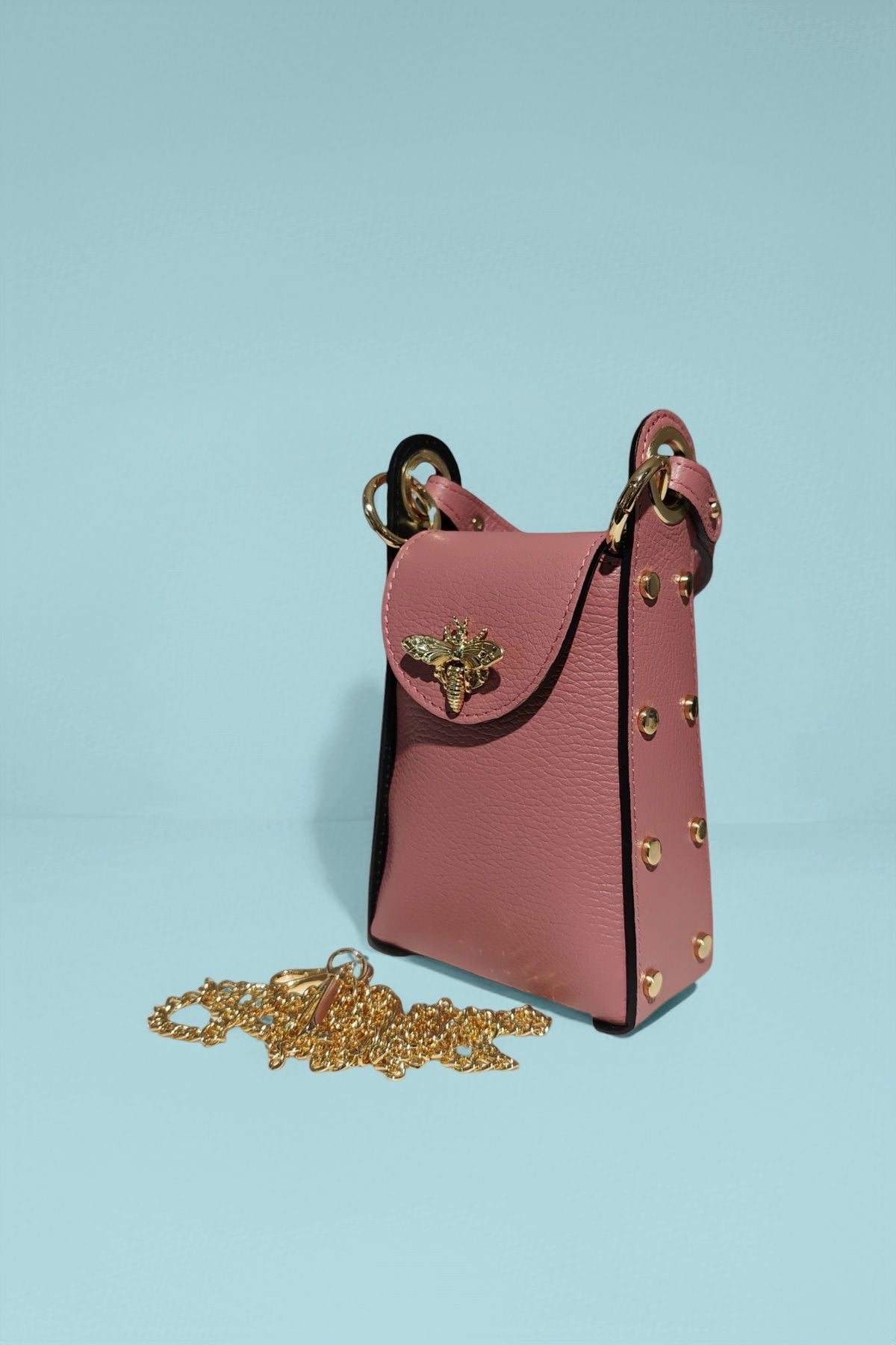 Bee- sac en cuir de vachette