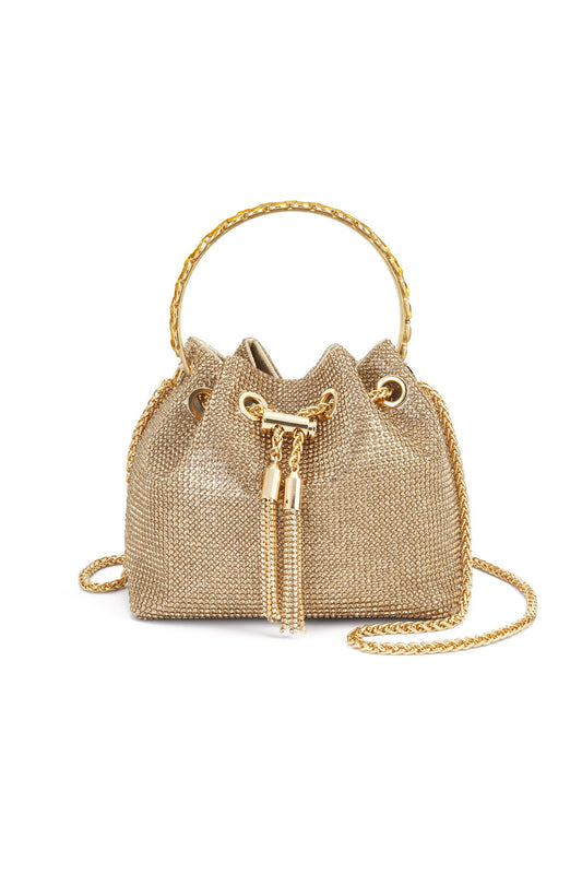 Celia or - sac seau brillant