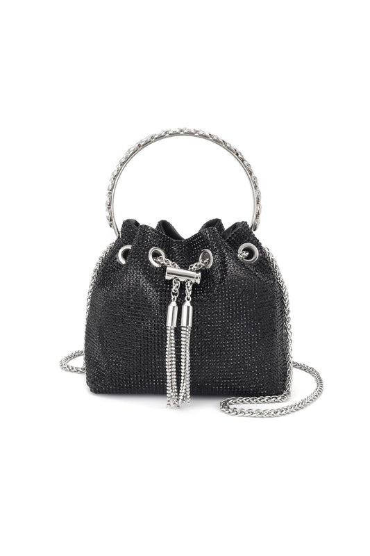 Celia noir- sac seau brillant