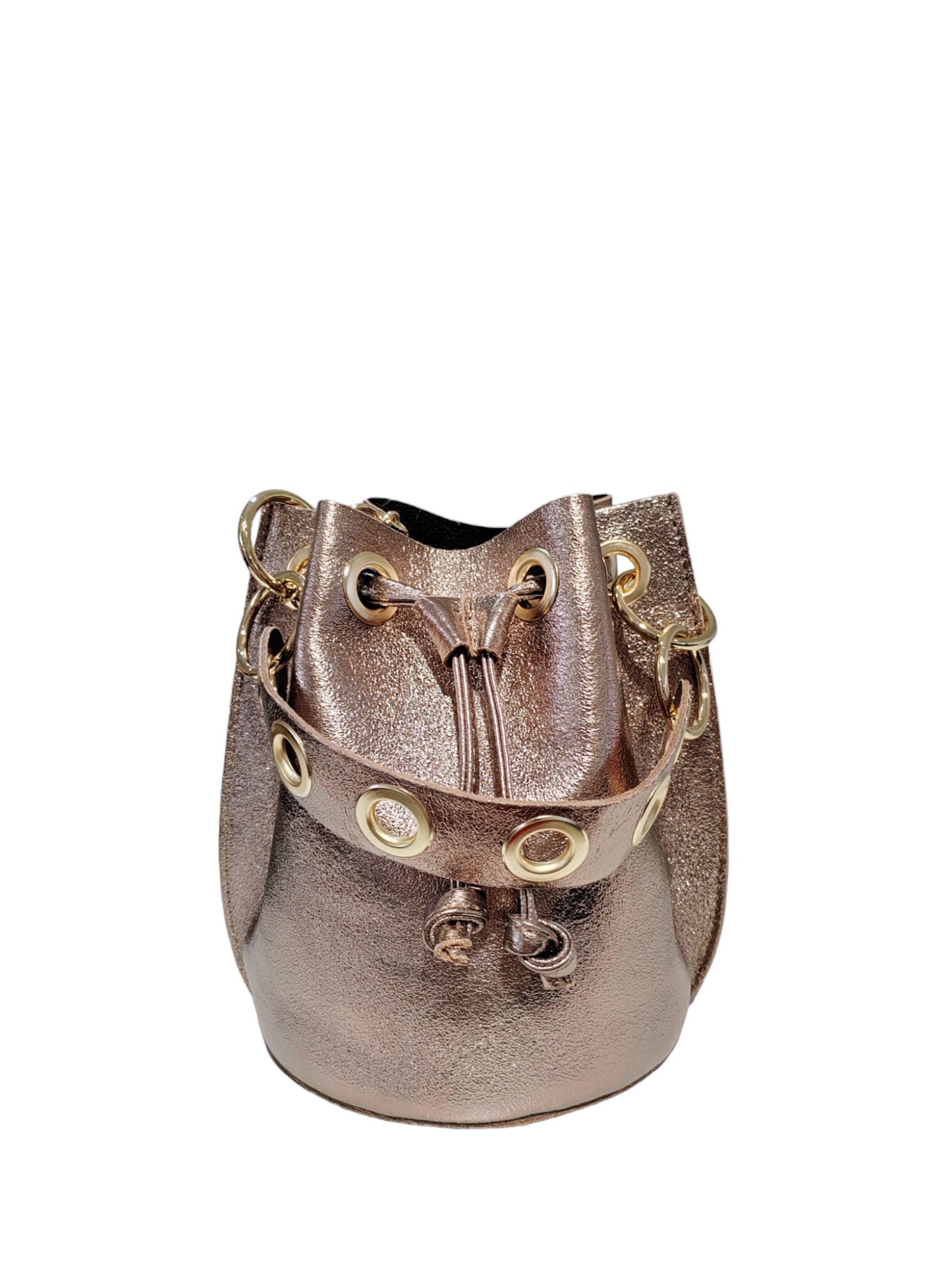 Blair- sac seau en cuir de vachette