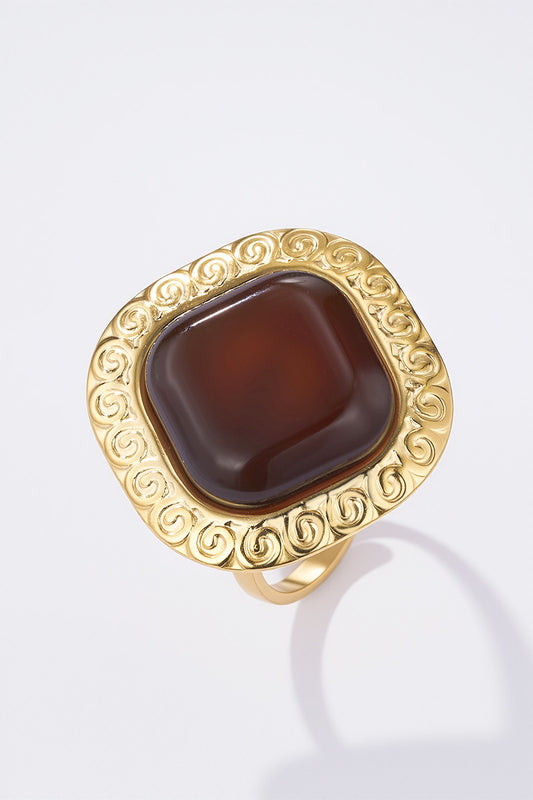 Julia- Bague ajustable en acier inoxydable